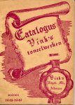  - Catalogus Vink's toneelwerken: Seizoen 1948-1949