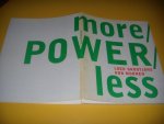 Grootjans, Loek / Moonen, Rob - More /POWER / less