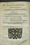 Alberthoma, Robertus - Liederen ter onderwyzing in de stellige, zinnebeeldige, en voorbeeldige godgeleertheid mitsgaders enige geestelyke prenten : verdeelt in vier boeken  waarbij:  Mengeldichten behelzende enige godgeleerde stoffen en vaderlandse geschiedenissen b...