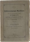 Gottlieb Behrend - Eis- und Kälteerzeugungs-Maschinen nebst e. Anzahl ausgef. Anlagen zur Erzeugung v. Eis., Abkühlung v. Flüssigkeiten und Räumen ...