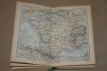  - Justus Perthes Taschenatlas der ganzen Welt   -  45 Karten in Kupferstich