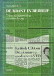 Hemels, Joan - De krant in bedrijf. 75 jaar samenwerking en samenleving [T.g.v. 75 jaar Ver. De Ned. Dagbladpers]