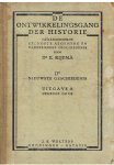 Rijpma, Dr. E. - De ontwikkelingsgang der historie - deel III - Nieuwste geschiedenis