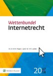 A.R. Lodder - Wettenbundel Internetrecht 2017-2018 / 2017-2018
