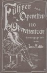 Melitz, Leo - Führer durch die Operetten Melitz, Leo - Führer durch die Operetten
