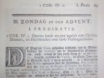 Jacobus Velten - Uytgelezene Predikatien over de Zon- en Feest-daagsche Epistelen