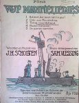 Vlessing, Sam (arr.): - Vijf Marineliedjes. Woorden en muziek van J.H. Scholten. 3e druk