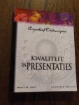 Joss, M.W. - Kwaliteit in presentaties
