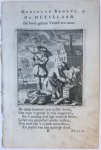 Luyken, Jan (1649-1712) and Luyken, Caspar (1672-1708) - Antique print/originele prent: De Metselaar/The Bricklayer.