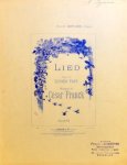 Franck, César: - Lied. Poésie de Lucien Paté