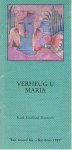 Danneels, Godfried - Verheug U Maria. Een woord bij ... Kerstmis 1985
