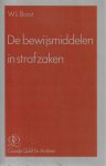 Borst, W.L. - De bewijsmiddelen in strafzaken. Diss.