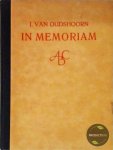 Oudshoorn, J. van - In Memoriam