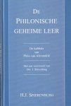 Spierenburg, H.J. - De Philonische geheime leer. De kabbala van Philo van Alexandrië. Met een voorwoord van J. Slavenburg