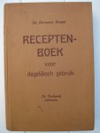 Römpp, Hermann - Receptenboek voor dagelijksch gebruik. Beproefde recepten en raadgevingen uit alle gebiedfen van het dagelijksch leven.