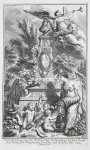 Fokke, Simon (1712-1784) - [Allegorical etching/Allegorische ets] Gedenkteeken van de Milddadige Dispositien by den Dood der Hoog Ed. Welgeboren Vrouwe van Renswoude enz.