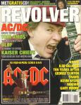 Magazine Revolver - REVOLVER 2008 nr. 09, Nederlands muziekblad met o.a. AC/DC (COVER + 8 p.), QUEEN (5 p.), KAISER CHIEFS (3 p.), KEANE (3 p.), GEORGE CLINTON (3 p.), TORI AMOS (3 p.), TEN YEARS AFTER (4 p.), zeer goede staat (GRATIS CD ONTBREEKT)