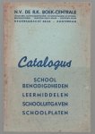 n.n - Catalogus Schoolbenodigdheden - Leermiddelen - schooluitgaven - Schoolplaten