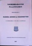 Cornelissen, W. & F. de Lang & N. Nagtegaal - Noordbrabantse plaatsnamen. Monografie 2: Nuenen, Gerwen en Nederwetten