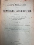 BUYTENDIJK, F.J.J. (ED.), - Archives Neerlandaises de Phonetique experimentale. Tome V. BUYTENDIJK, F.J.J. (ED.), - Archives Neerlandaises de Phonetique experimentale. Tome V.