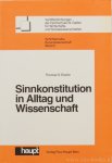 EBERLE, T.S. - Sinnkonstitution in Alltag und Wissenschaft. Der Beitrag der Phänomenologie an die Methodologie der Sozialwissenschaften.