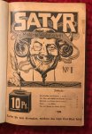 Schleimer, Alexis (red) - Satyr. Moderne wochenschrift.  Erster Jahrgang
