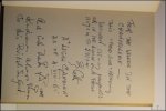Cattle, P.C. - Down the road, in Belgium a volley of verse, signed +  dedication