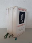 Sainte-Beuve, Charles Augustin - Port-Royal (3 volumes)