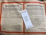 - Bekendmaking Bekanntmachung Maart 1945 - Bekendmaking Bekanntmachung Maart 1945