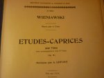 Wieniawski; Henryk (1835–1880) - Etuden pour Violon (Op. 18); (Revision par A. Lefort)