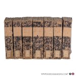 De la Vierge, Simon. - Actions chrétiennes ou sermons. Discours de morale sur le renouvellement de l’homme – pour tous les jours du Carême – Panégyriques – Avent. [7 volumes of the series (of 11)].