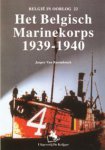 J. Van Raemdonck - Het Belgisch marinecorps 1939-1940