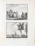 Spilman, Hendricus (1721-1784) after Haen, Abraham de (1707-1748) - Oud Loosdrecht. 1739. / Nieuw Loosdrecht. 1739.