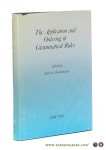 Koutsoudas, Andreas (ed.). - The Application and Ordering of Grammatical Rules.
