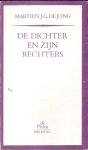 Jong, Martien J.G. de - De dichter en zijn rechters