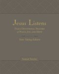 Sarah Young - Jesus Listens Note-Taking Edition, Leathersoft, Gray, with Full Scriptures
