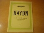Haydn; Franz Joseph (1732-1809) - Sechs leichte Divertimentos; Hob. XVI: 1, 3, 4, 7, 8 & 9 (C.A. Martienssen)