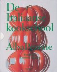Pezone, Alba - De Italiaanse kookschool. Kunststof foedraal met de boeken: 1) Reis door Italië. 2) Technieken, producten, keukengerei. 3) 100% product