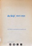 H.L.C. Jaffé - De Stijl 1917 - 1931.The Dutch contribution to modern art. Proefschrift