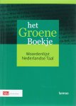 Nederlandse Taalunie - Het Groene Boekje woordenlijst Nederlandse Taal