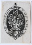Le Blon, Michel (1587-1656) - Print: Familiewapen/Coat of arms of Mattheus van Beeck.