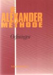 Riemkasten, Felix - De Alexandermethode. Oefeningen / betekenis, gevolgen en opheffing van houdingsfouten
