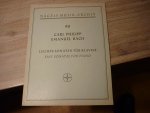 Bach; Carl Philipp Emanuel (1714 - 1788) Serie; Nagels Musik-Archiv - 90 (herausgegeben von Otto Vrieslander) - Vier Leichte Sonaten fur Klavier