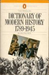 Alan Warwick Palmer 211925 - The Penguin Dictionary of Modern History, 1789-1945