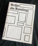 Koning, Krijn de ; Simon Davies, Lauran Schijvens, Bas Heijne - Krijn de Koning (English edition)