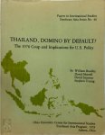 William Lee Bradley - Thailand, Domino by Default? The 1976 Coup and Implications for U.S. Policy
