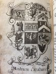 Richard Blome - [Heraldry 1685] The art of heraldry in two parts, the first concisely comprehending all necessary rules in the said art (...) The second part giving a full account of the priviledges, dignitia etc. of the nobility and gentry of England (...) a...