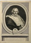 Gerard Edelinck (1640-1707), after Jacob van Oost II (1637/39-1713) - Antique print, engraving | Portrait of Remi du Laury by Edelinck, published 1677, 1 p.