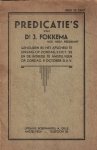 Fokkema, Ds. J. - Fokkema, Ds. J.-Predicatie