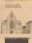 Hoorn, M.H.W.M. - Inventaris van het archief van het Kruisherenklooster te Venlo (1334) 1399 - 1796